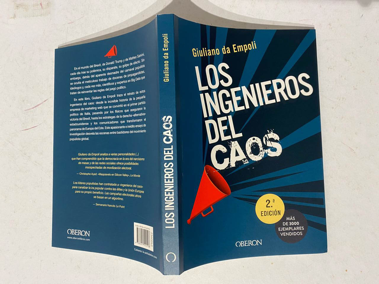 Ingenieros del Caos, de Giuliano da empoli.